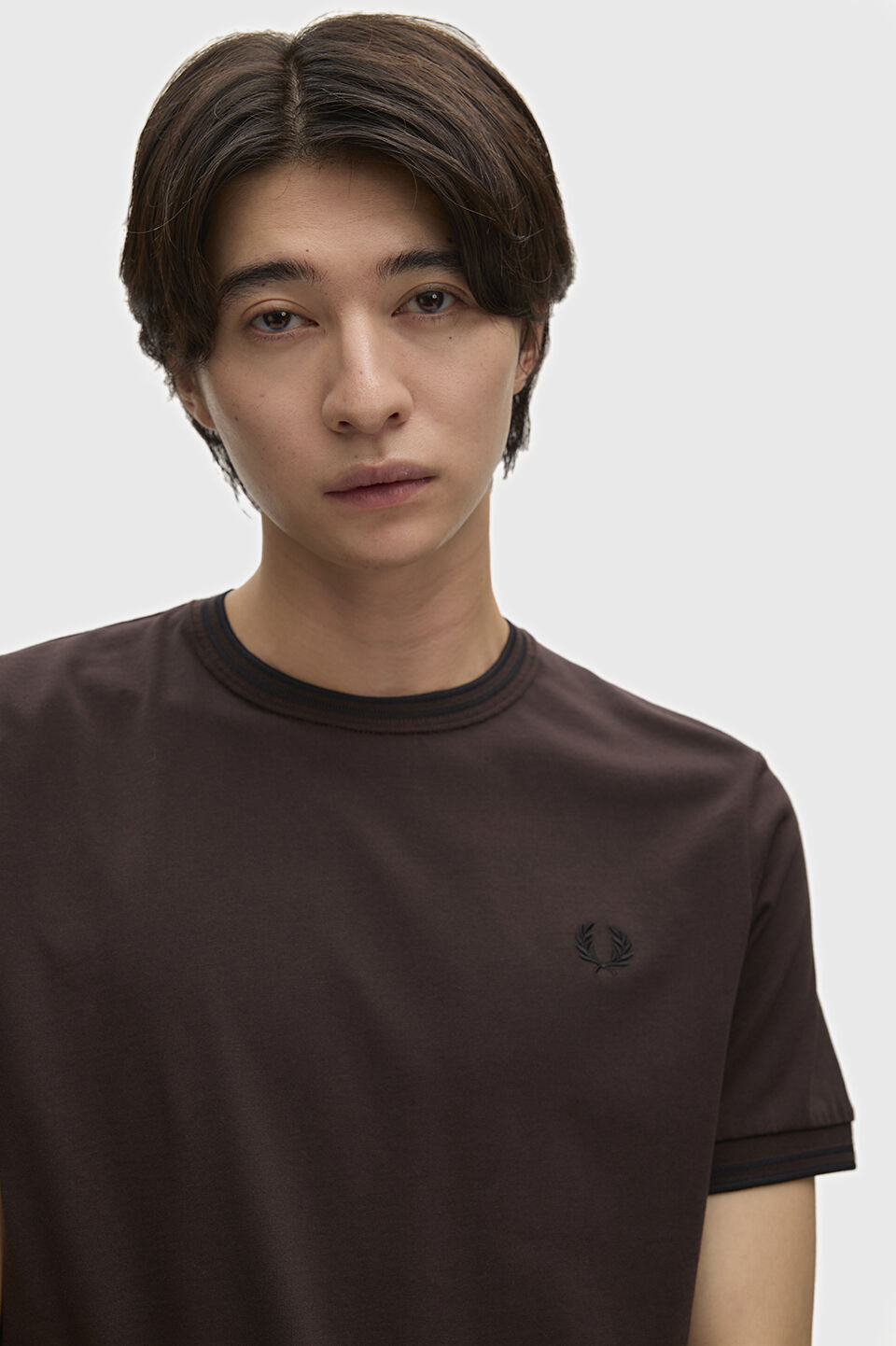 FRED PERRY 「FRED PERRY／Twin Tipped T-Shirt／ティップラインTシャツ M1588V」|Tシャツ・カットソー|
