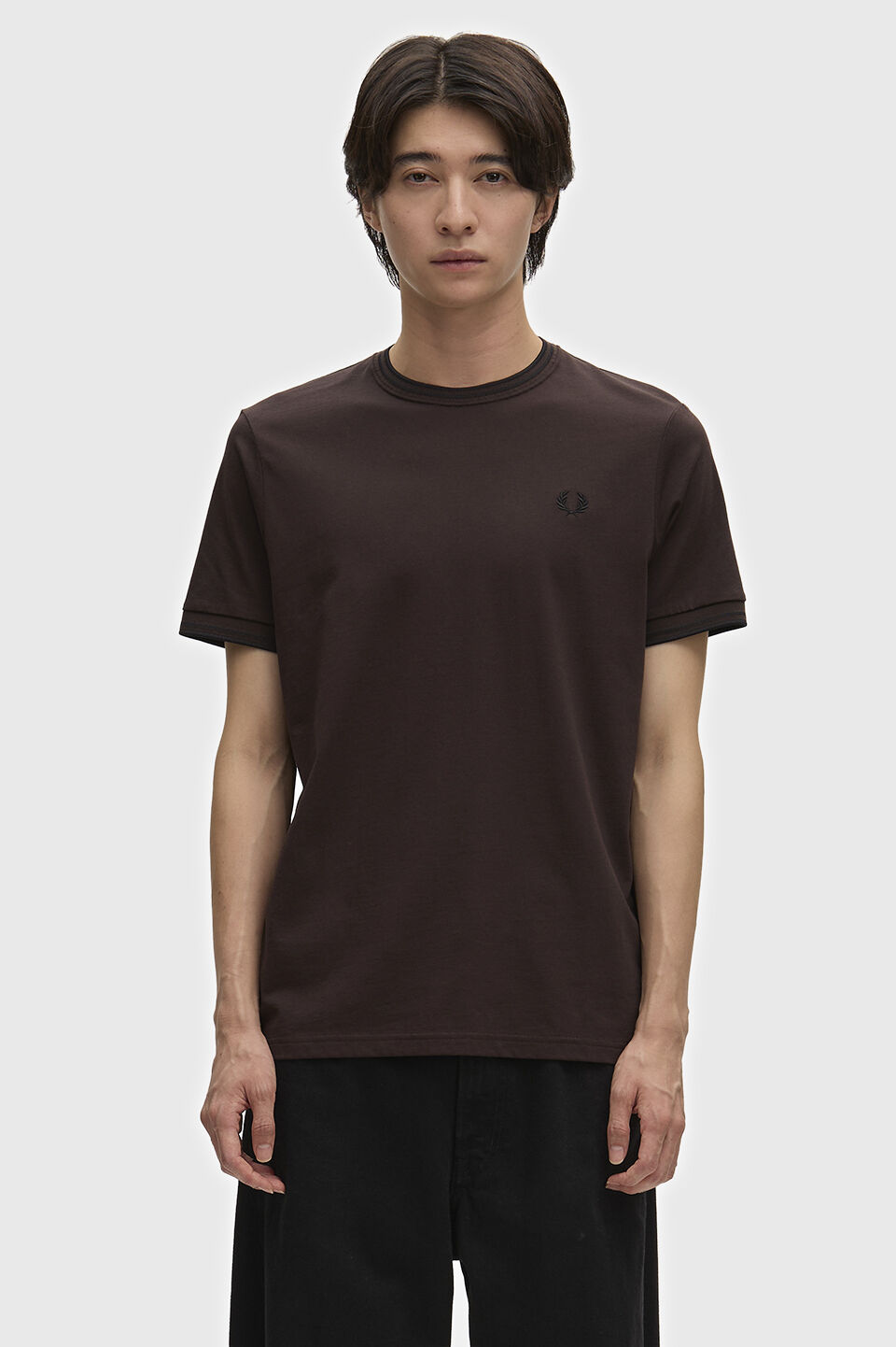 FRED PERRY 「FRED PERRY／Twin Tipped T-Shirt／ティップラインTシャツ M1588V」|Tシャツ・カットソー|