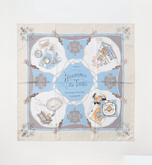 TOMORROWLAND GOODS「manipuri CLASSIC シルクスカーフ」|バンダナ・スカーフ|