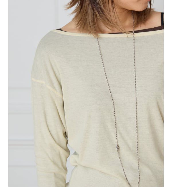 IENA LA BOUCLE「IENA LA BOUCLE シアーフライスプルオーバー」|Tシャツ・カットソー|