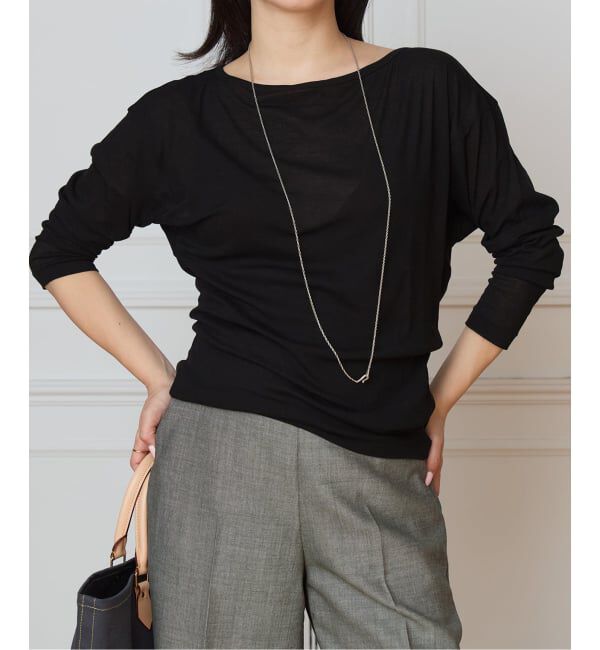 IENA LA BOUCLE「IENA LA BOUCLE シアーフライスプルオーバー」|Tシャツ・カットソー|