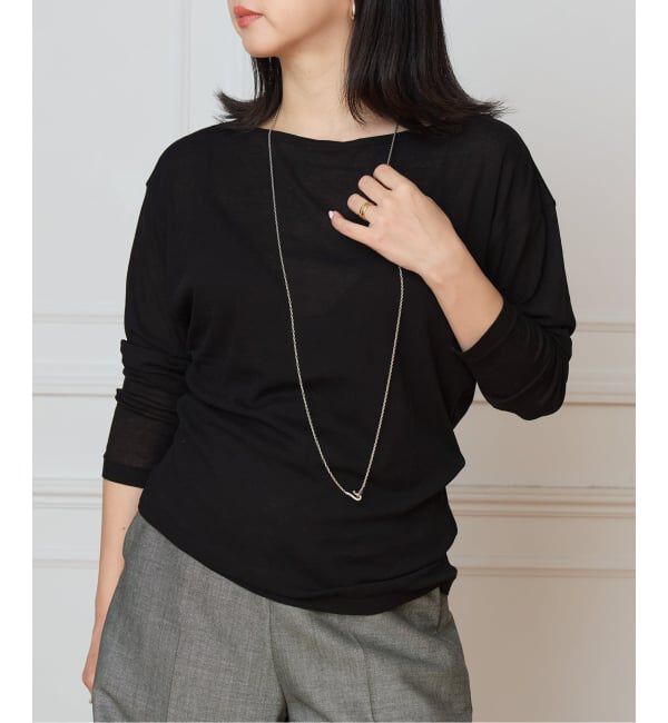 IENA LA BOUCLE「IENA LA BOUCLE シアーフライスプルオーバー」|Tシャツ・カットソー|