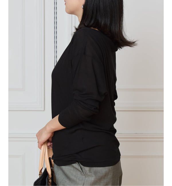 IENA LA BOUCLE「IENA LA BOUCLE シアーフライスプルオーバー」|Tシャツ・カットソー|
