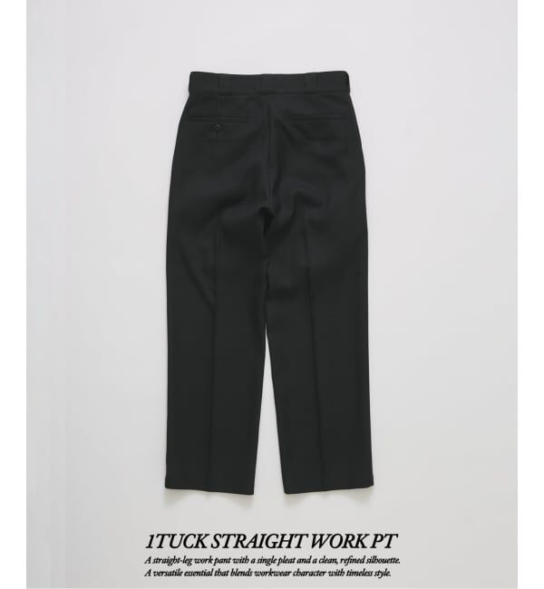 JOURNAL STANDARD「1タック ストレート ワーク スラックス」|スラックス|