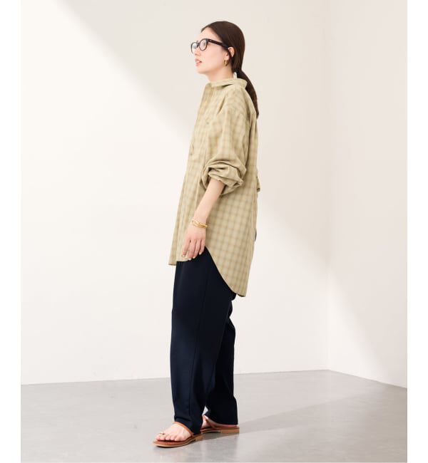 FRAMeWORK「JANE SMITH shadow check work shirt」|シャツ・ブラウス|