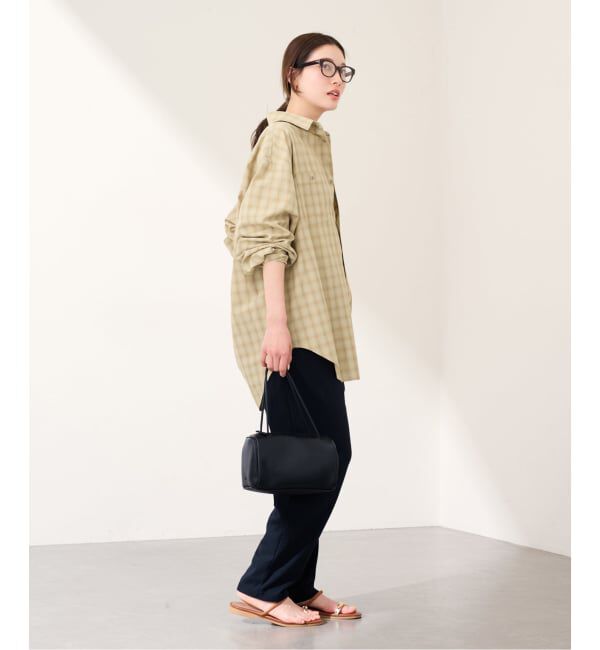FRAMeWORK「JANE SMITH shadow check work shirt」|シャツ・ブラウス|