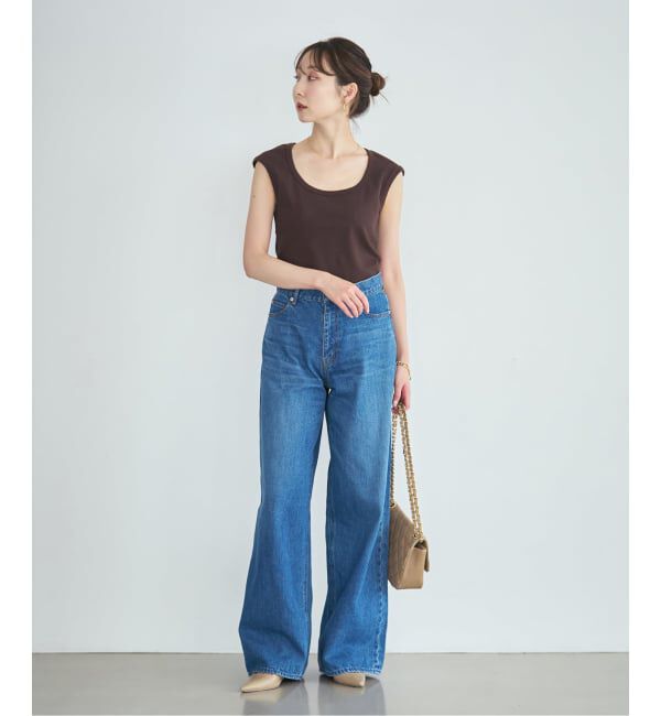 NOBLE「《予約》CLOSED/クローズド Cap sleeve t-shirt」|Tシャツ・カットソー|