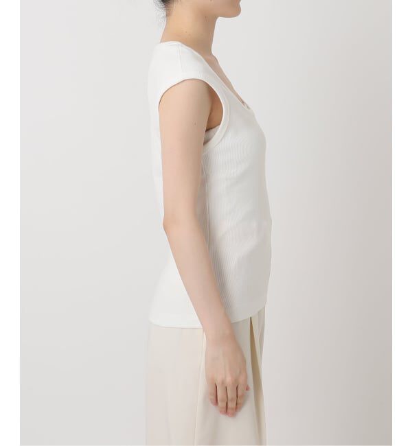 NOBLE「《予約》CLOSED/クローズド Cap sleeve t-shirt」|Tシャツ・カットソー|