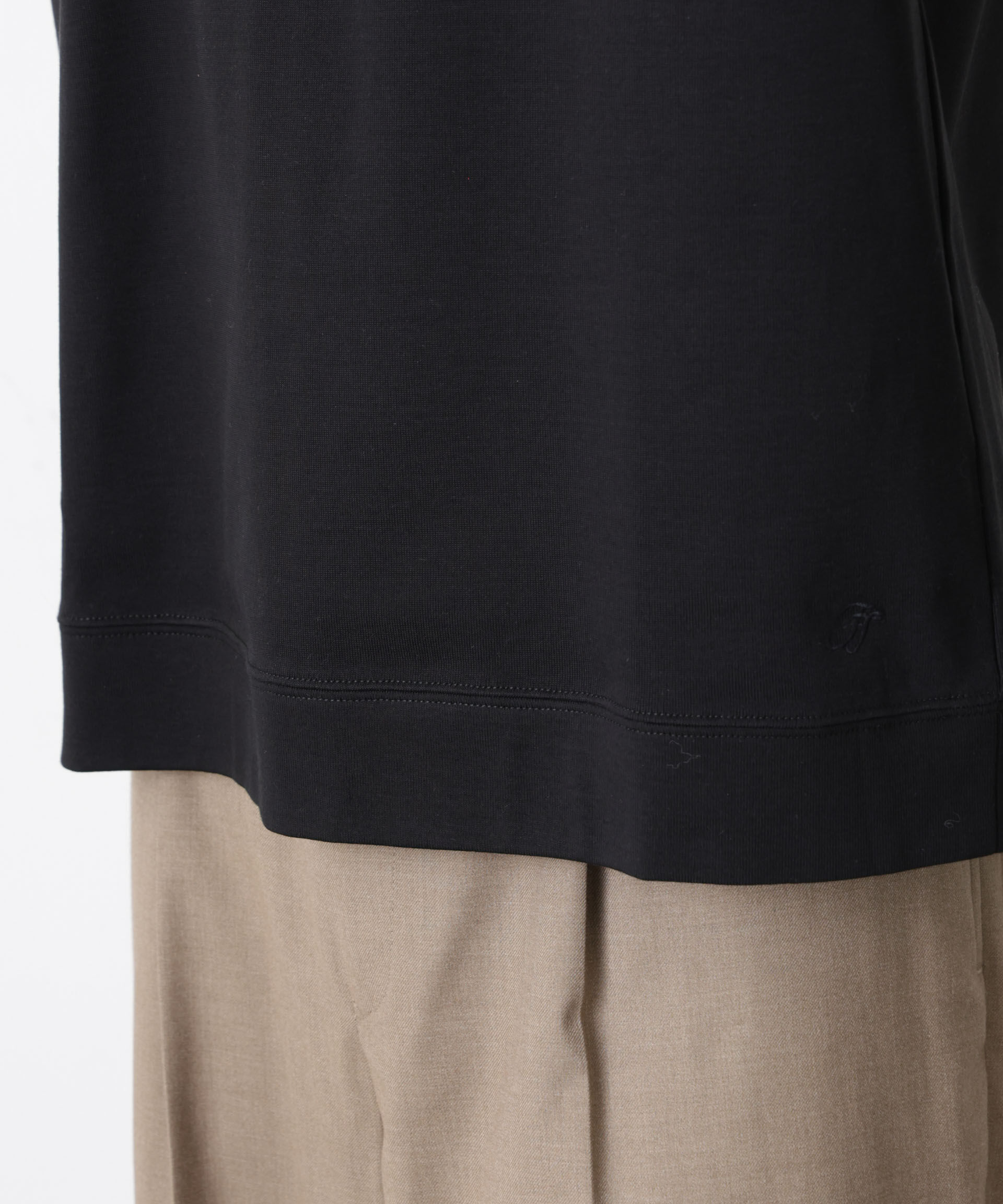 NANO universe「「FORMAL JERSEY」クルーネックカットソー半袖」|Tシャツ・カットソー|