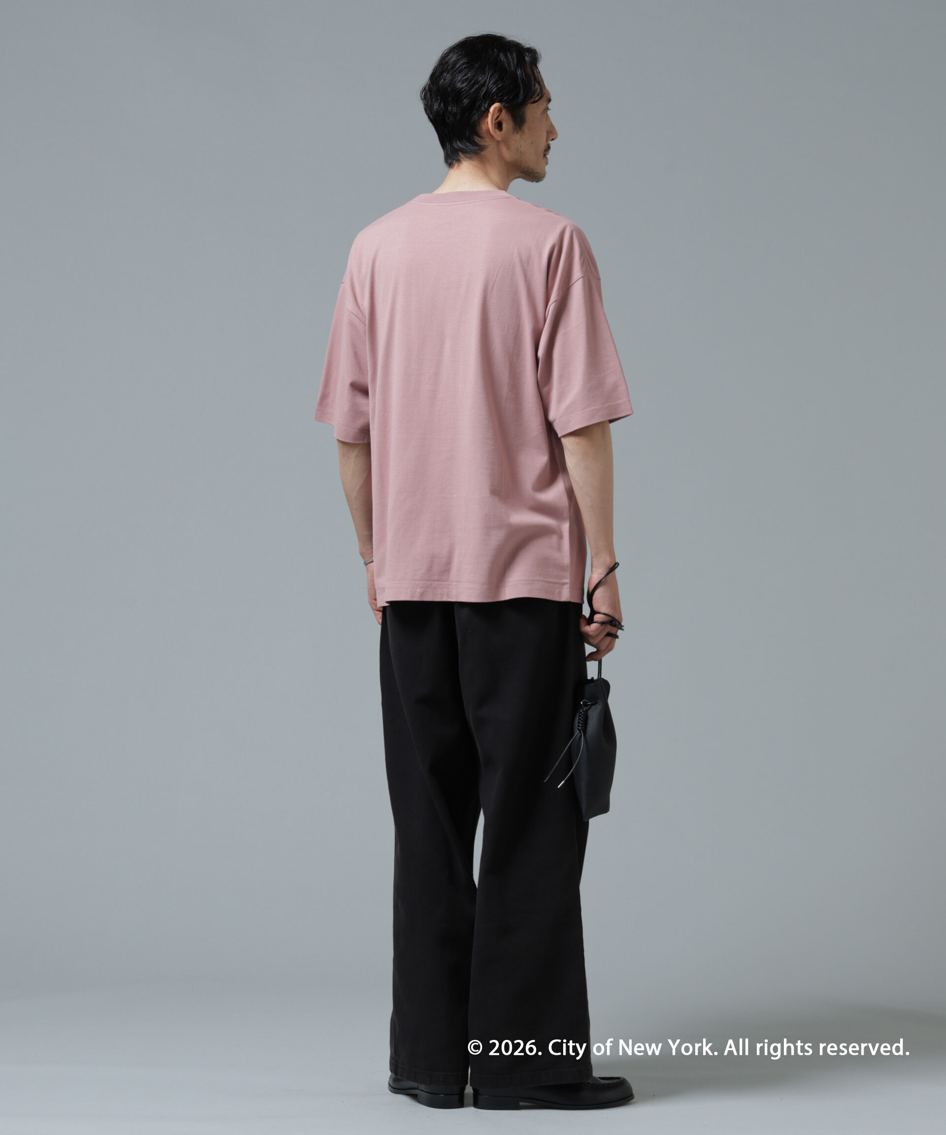 NANO universe「GOOD ROCK SPEED&times;Anti Soaked(R) 汗染み防止 NYC Tシャツ」|Tシャツ・カットソー|