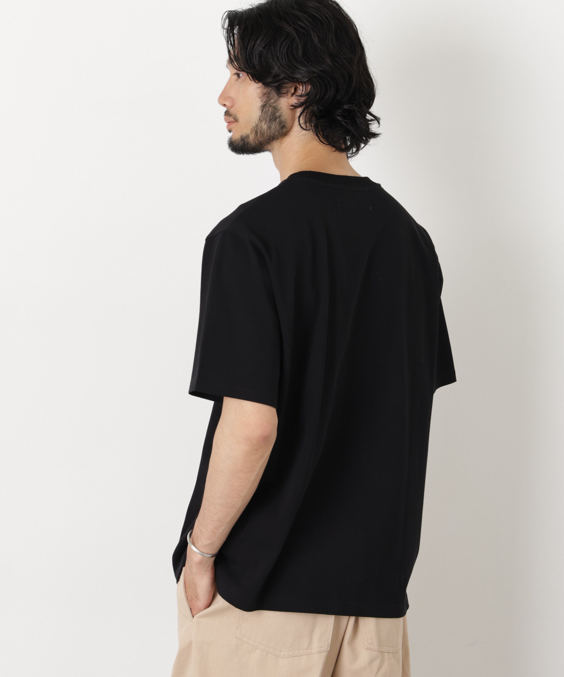 NANO universe「ナノベア Tシャツ半袖 サッカー」|Tシャツ・カットソー|