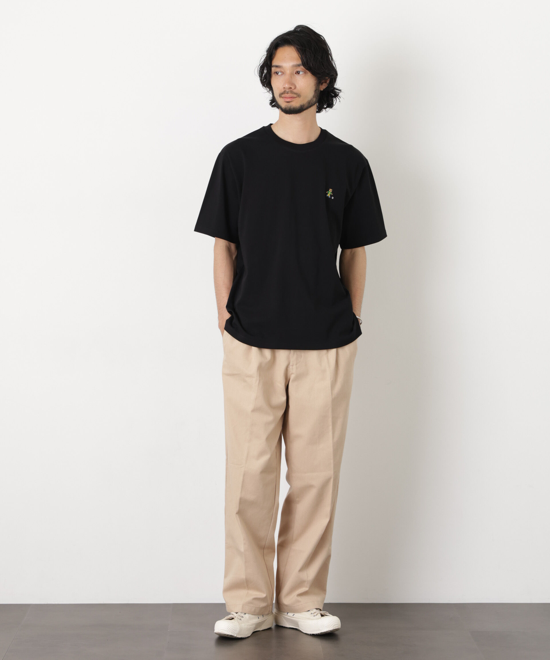 NANO universe「ナノベア Tシャツ半袖 サッカー」|Tシャツ・カットソー|