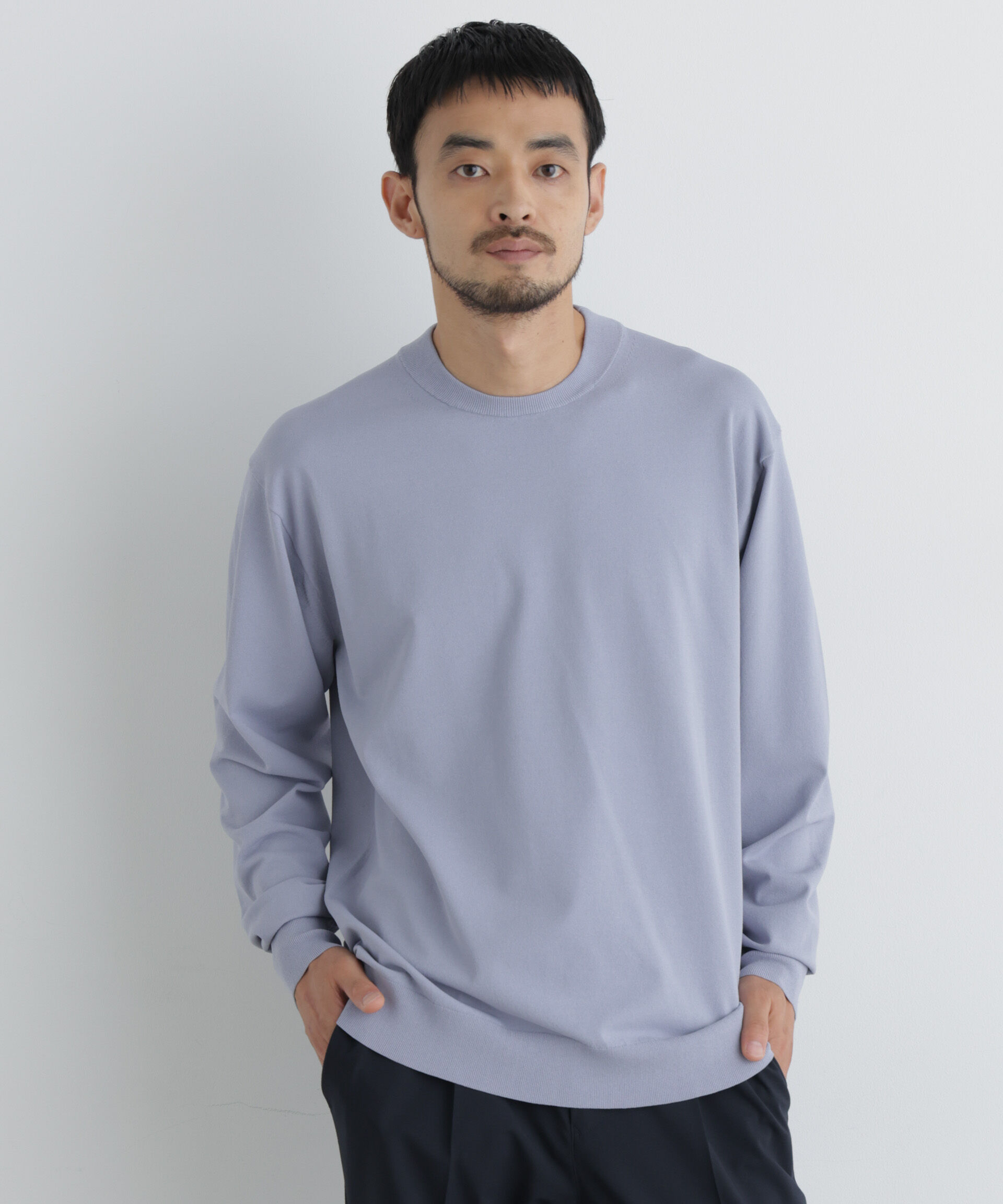 NANO universe「ジャケT(R) ELITE  FUNCTION ニット長袖」|ニット・セーター|