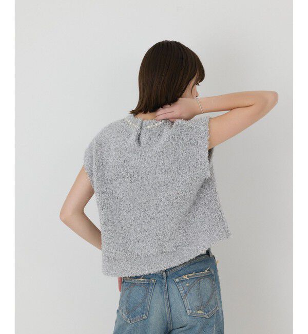 GRACE CONTINENTAL「【イベント店舗・ONLINE STORE先行アイテム】グリッターニットトップ」|その他|