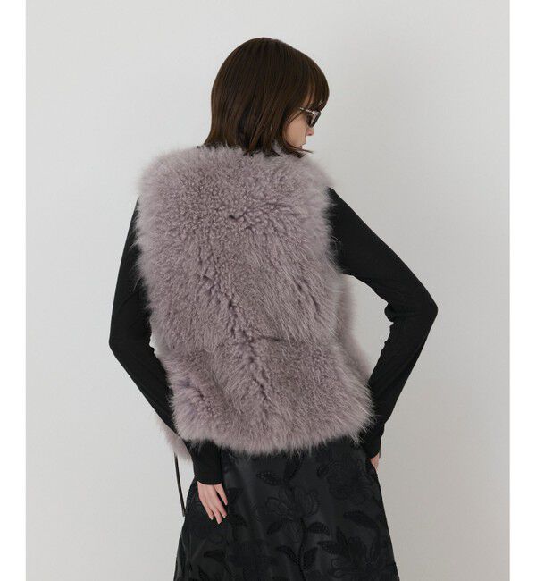GRACE CONTINENTAL「【イベント店舗・ONLINE STORE先行アイテム】カシミヤファージレ」|ベスト・ジレ|