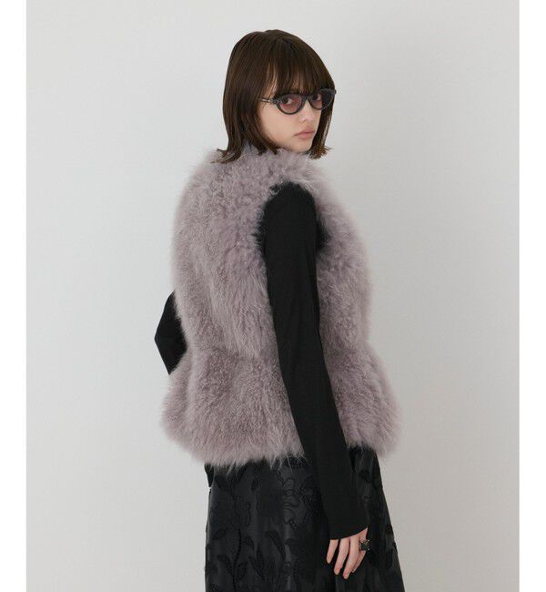 GRACE CONTINENTAL「【イベント店舗・ONLINE STORE先行アイテム】カシミヤファージレ」|ベスト・ジレ|