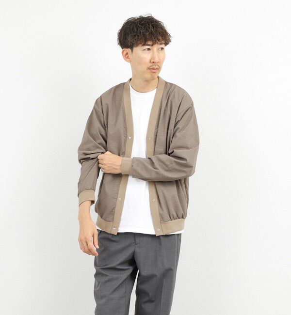 NOLLEY'S goodman「DotAir サッカーカーディガン 26SS」|カーディガン|