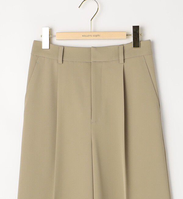 NOLLEY'S sophi「ウォッシャブル強撚ツイルワイドパンツ」|その他|