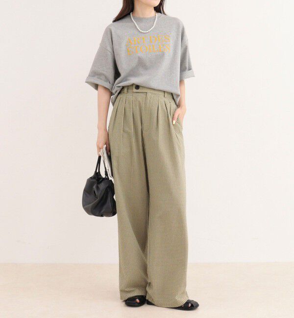 fredy emue「フロッキーロゴ5分袖Tシャツ」|Tシャツ・カットソー|