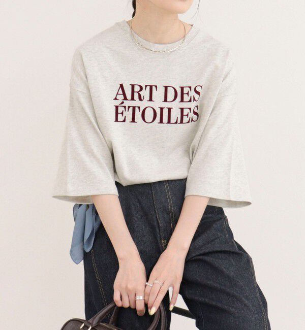 fredy emue「フロッキーロゴ5分袖Tシャツ」|Tシャツ・カットソー|