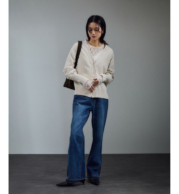 SALON adam et rope'「【WEB限定】スウェードソフトミドルボストン」|ボストンバッグ|