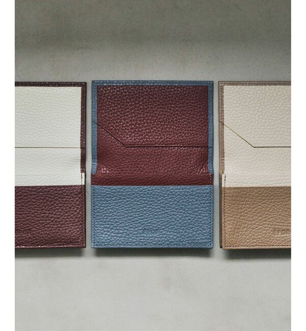 ROPE「【E'POR】 JUDD Card Case(名刺入れ)」|名刺入れ・カードケース|サックス(48)