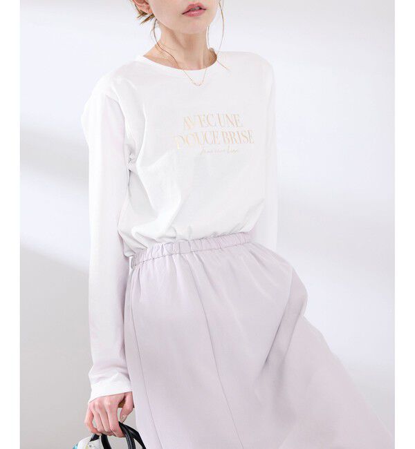 Rope&rsquo;Picnic「RENU/アソートロゴロングTシャツ」|Tシャツ・カットソー|