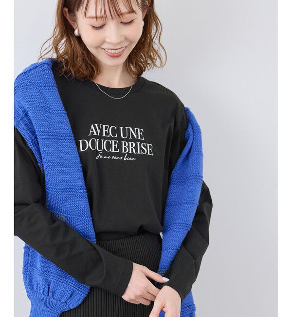 Rope&rsquo;Picnic「RENU/アソートロゴロングTシャツ」|Tシャツ・カットソー|