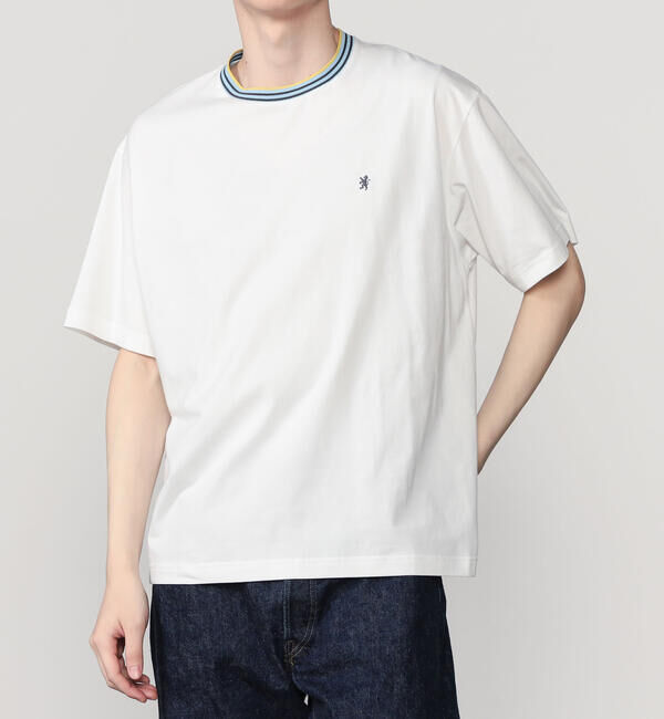 GYMPHLEX「Gymphlex | 〈別注〉クルーネック ラインTシャツ MEN」|Tシャツ・カットソー|