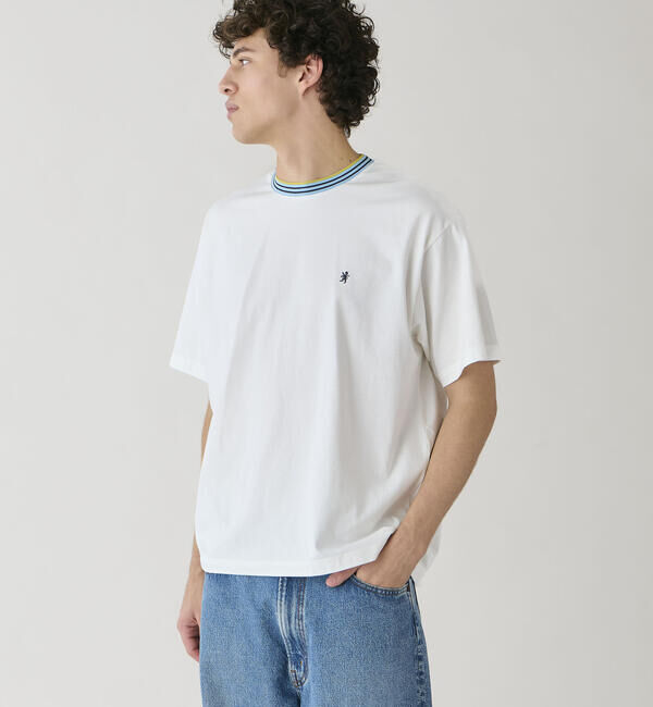 GYMPHLEX「Gymphlex | 〈別注〉クルーネック ラインTシャツ MEN」|Tシャツ・カットソー|