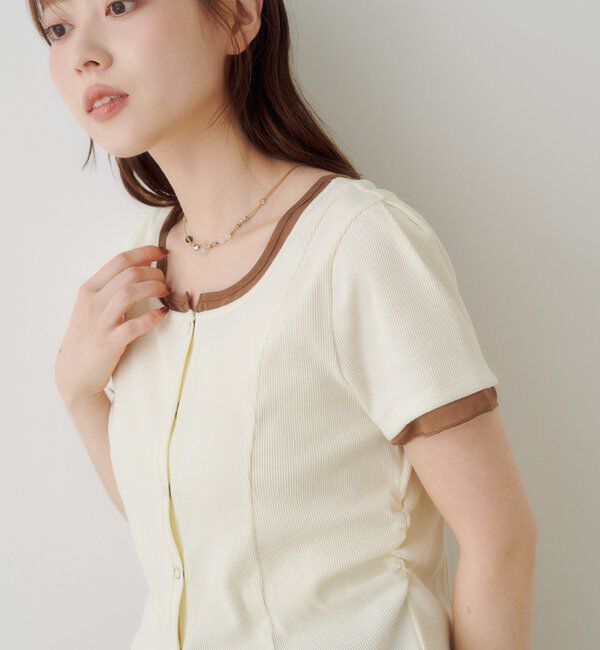  「テレコチュールTEE」|Tシャツ・カットソー|