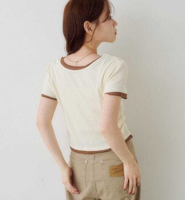  「テレコチュールTEE」|Tシャツ・カットソー|