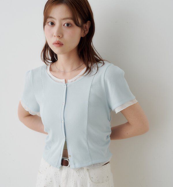  「テレコチュールTEE」|Tシャツ・カットソー|