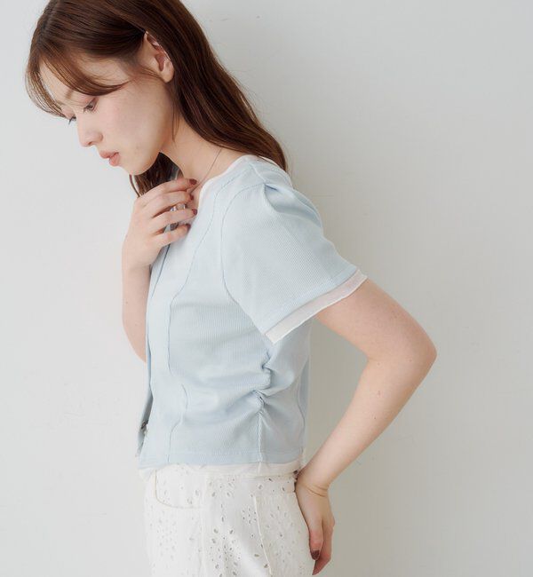  「テレコチュールTEE」|Tシャツ・カットソー|