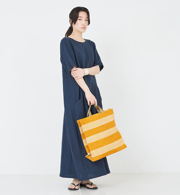 collex「【Le Voyage en Panier/ルヴォヤージュアンパニエ】ラフィア ボ」|トートバッグ|