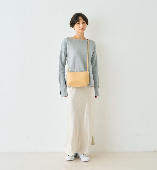 Rouge vif「スムーススリット ニットプルオーバー」|ニット・セーター|