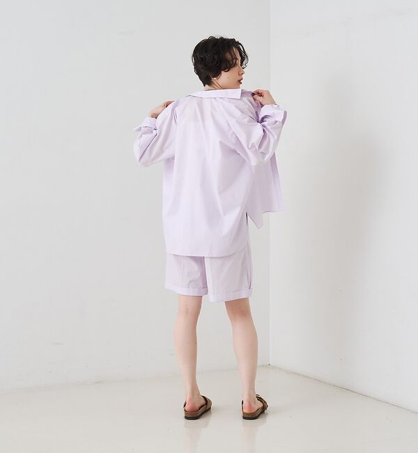 Rouge vif「【セットアップ対応】コットン胸ポケット付きシャツ」|シャツ・ブラウス|
