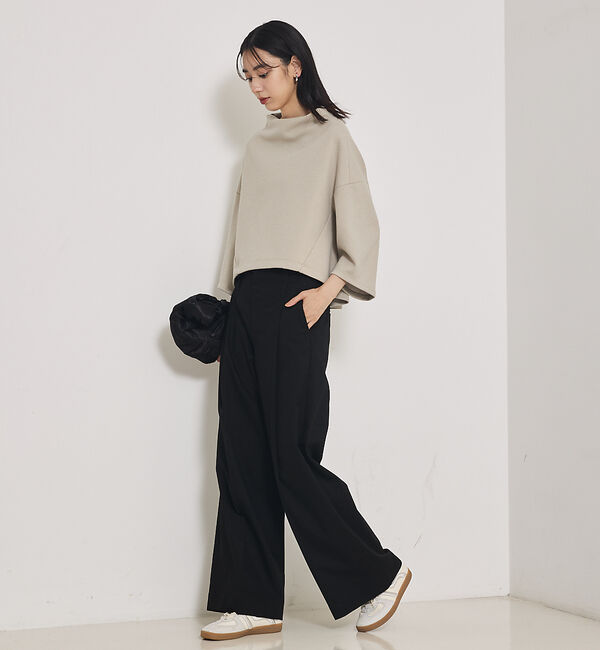 qualite「ブークレーボトルネックカットソー」|Tシャツ・カットソー|