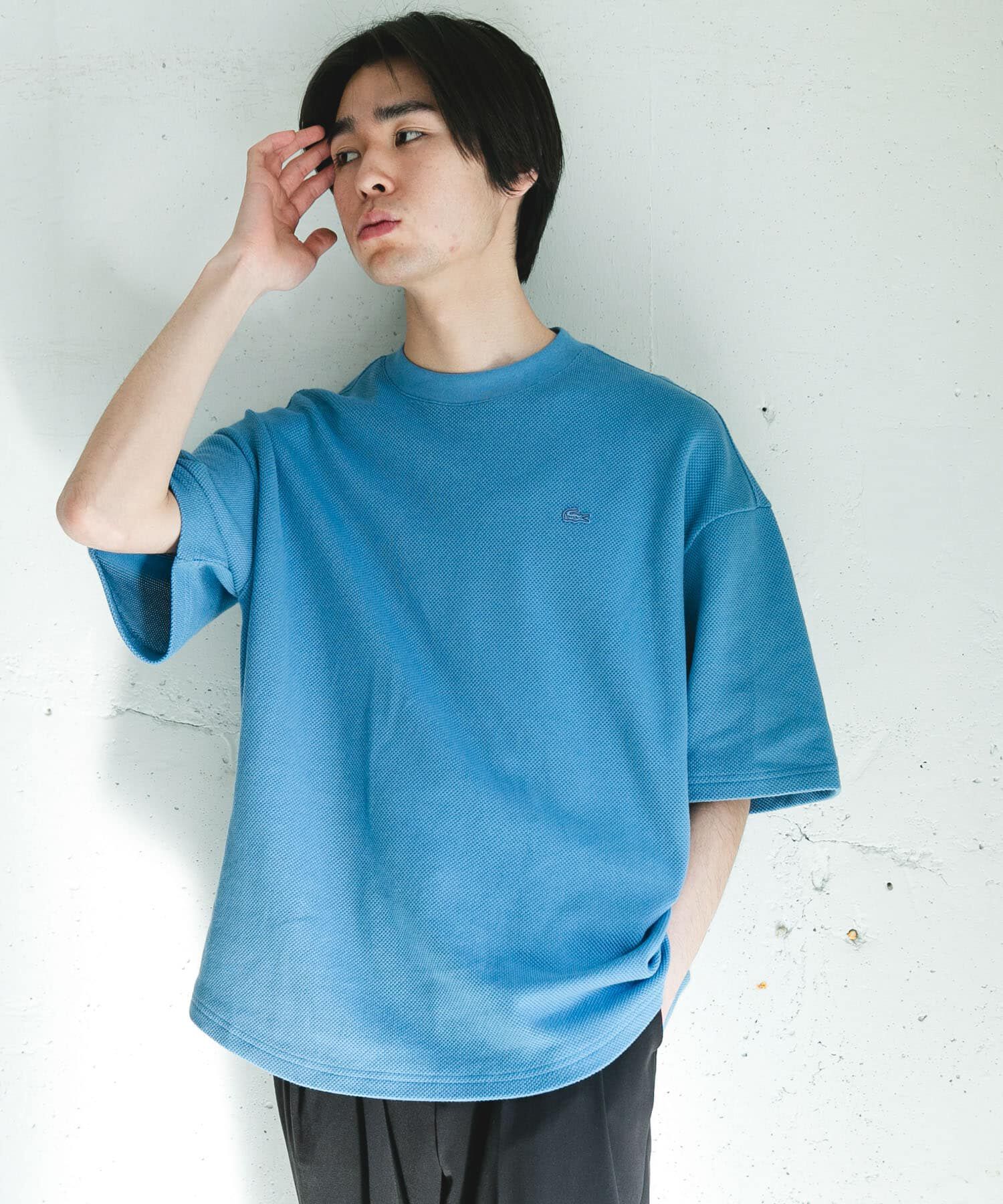 URBAN RESEARCH DOORS「『別注』LACOSTE&times;DOORS　THICK PIQUE ROUND SHORT-SLEEVE」|Tシャツ・カットソー|