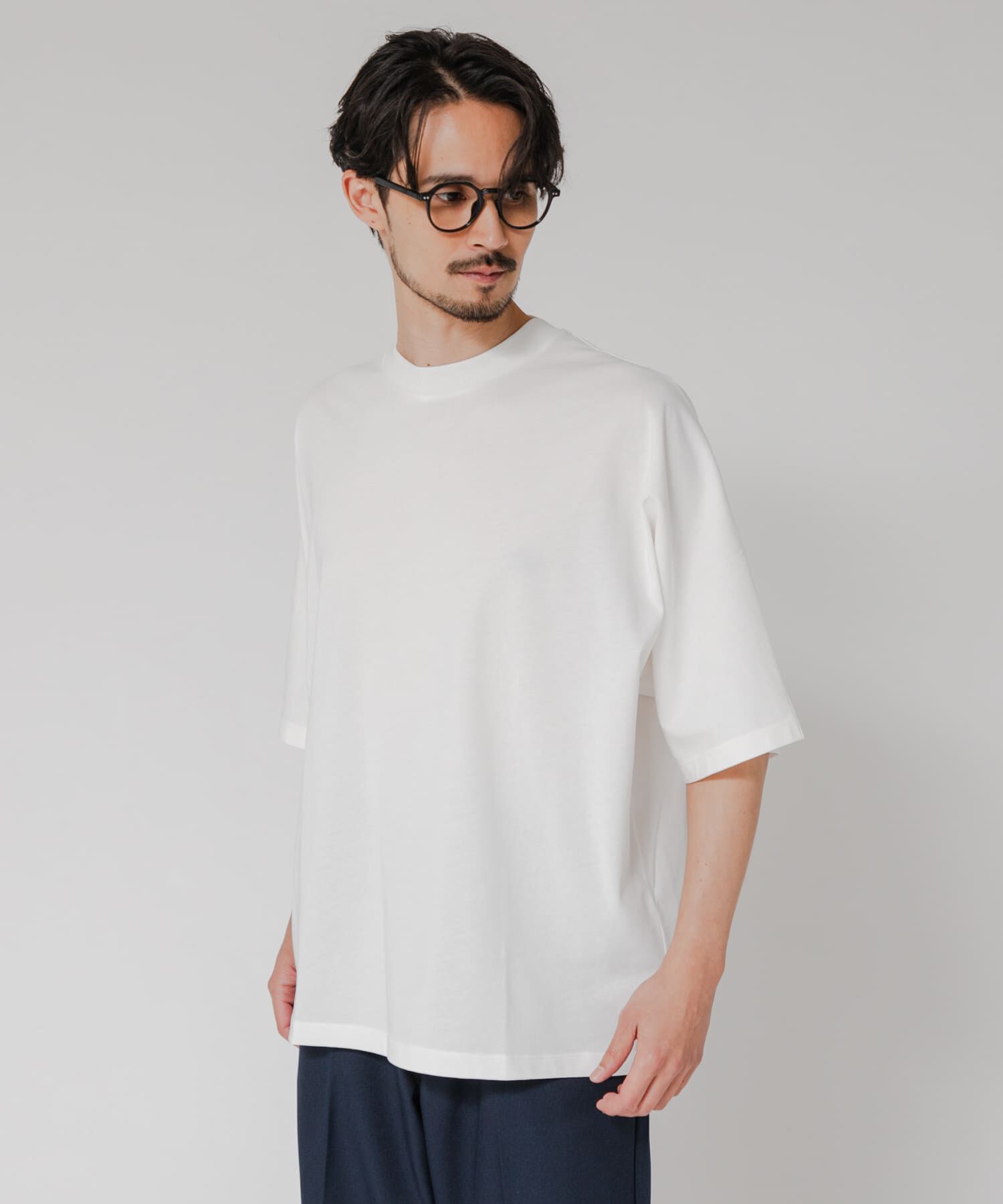 URBAN RESEARCH「『防シワ』EVER LUSTER DROP LINE T-SHIRTS」|Tシャツ・カットソー|
