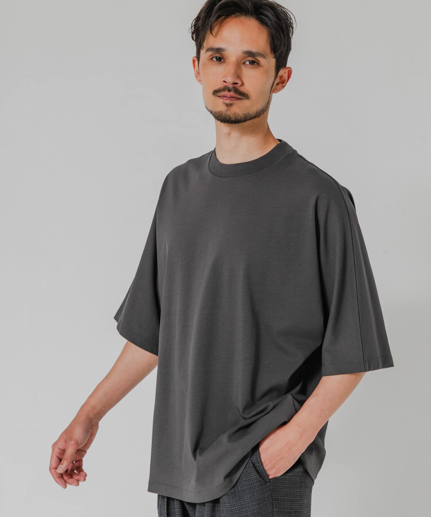 URBAN RESEARCH「『防シワ』EVER LUSTER DROP LINE T-SHIRTS」|Tシャツ・カットソー|