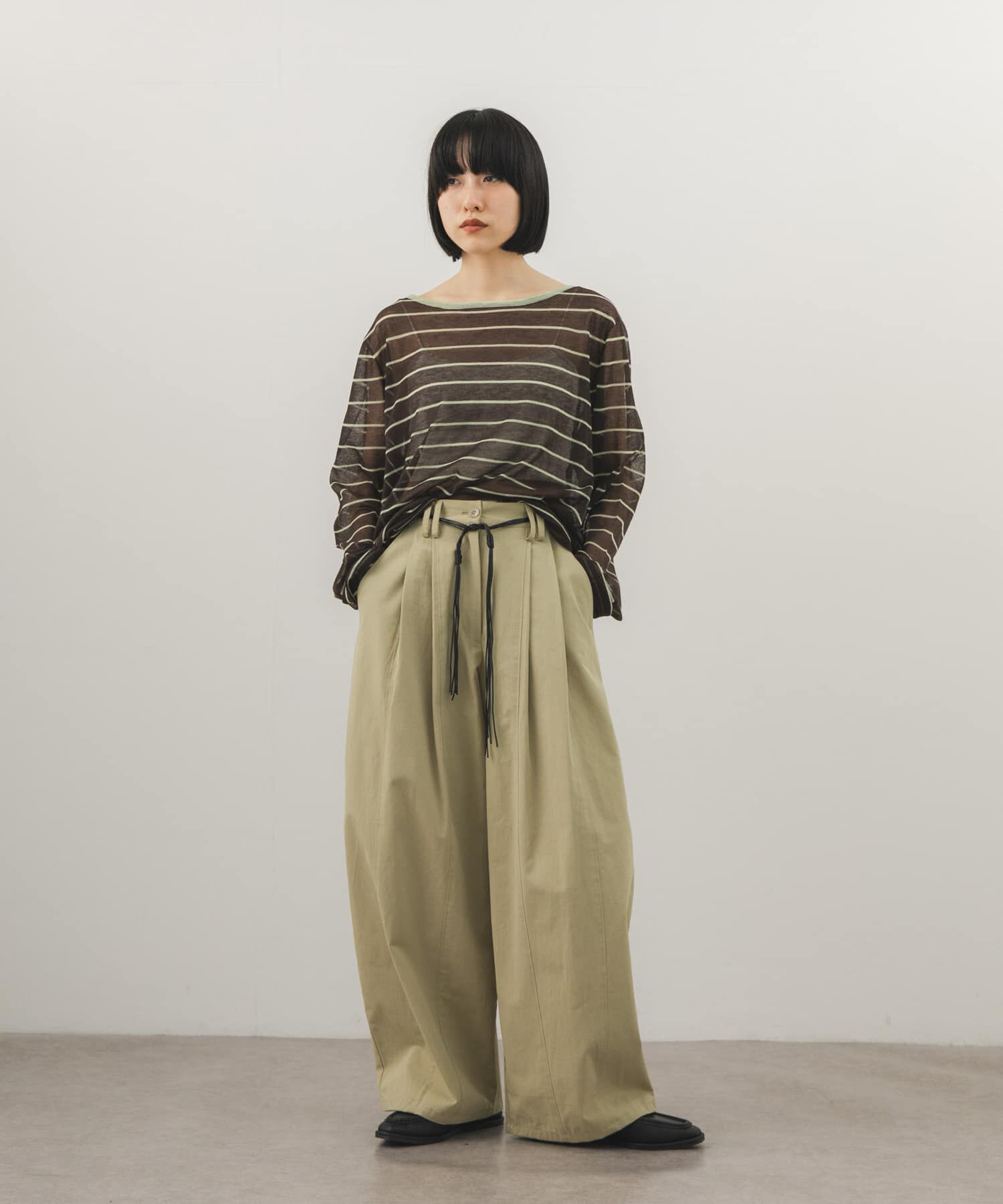  「ベルトSETオーバルパンツ」|その他|