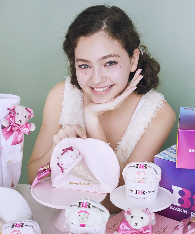 Maison de FLEUR「サーティワン ラウンドポーチ」|ポーチ|