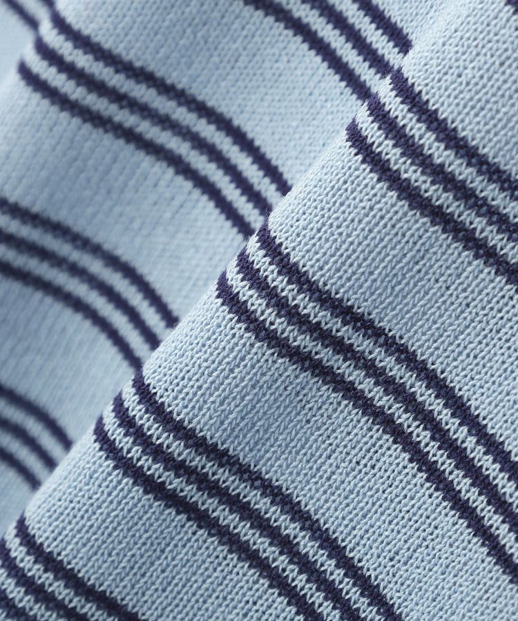 AMERICAN HOLIC「【TOY STORY 5】ボーダー半袖ニットポロ」|ニット・セーター|