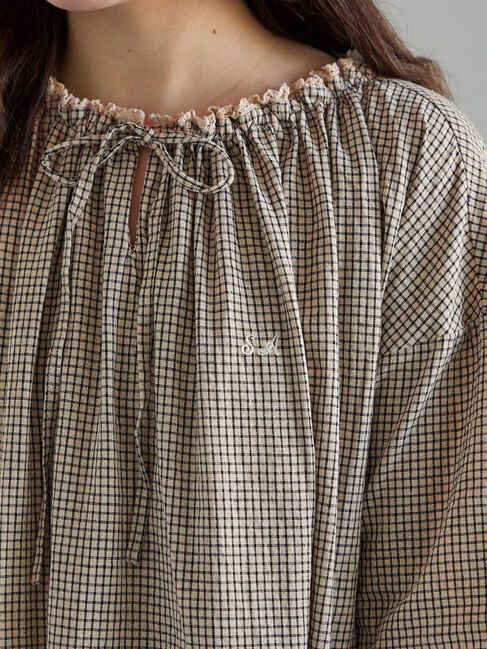 Samansa Mos2「【SA刺繍】スモックワンピース」|ワンピース|