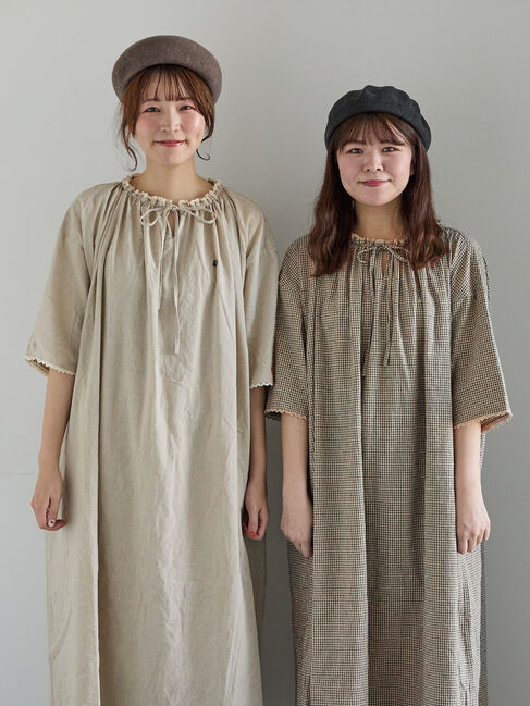 Samansa Mos2「【SA刺繍】スモックワンピース」|ワンピース|