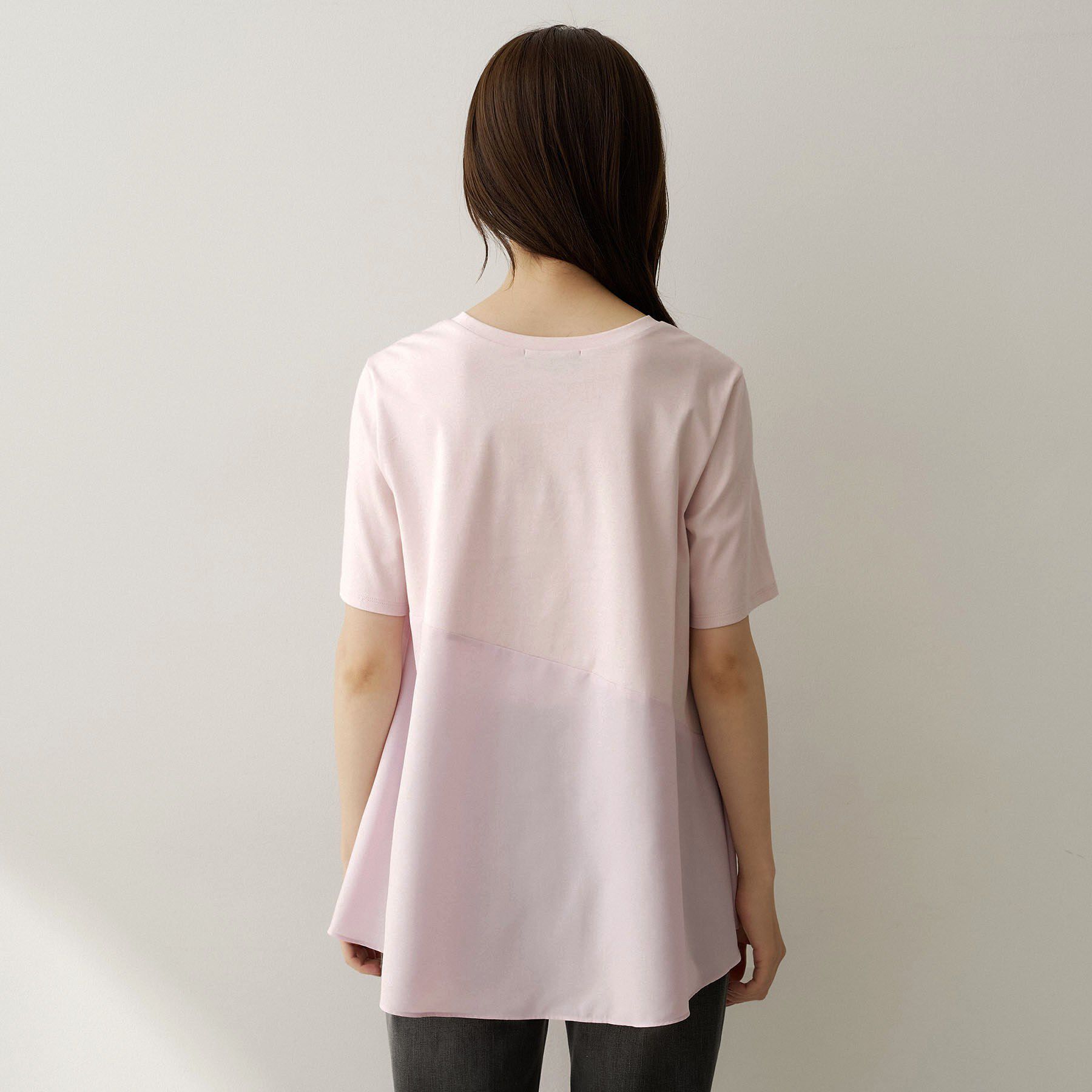 UNTITLED「異素材ドッキングプルオーバー」|Tシャツ・カットソー|