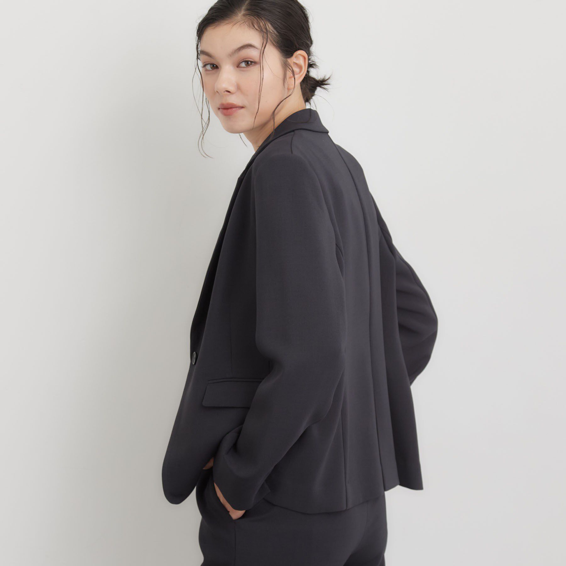 THE SHOP TK「【セットアップ可】ビジネスシングルジャケット」|テーラードジャケット|