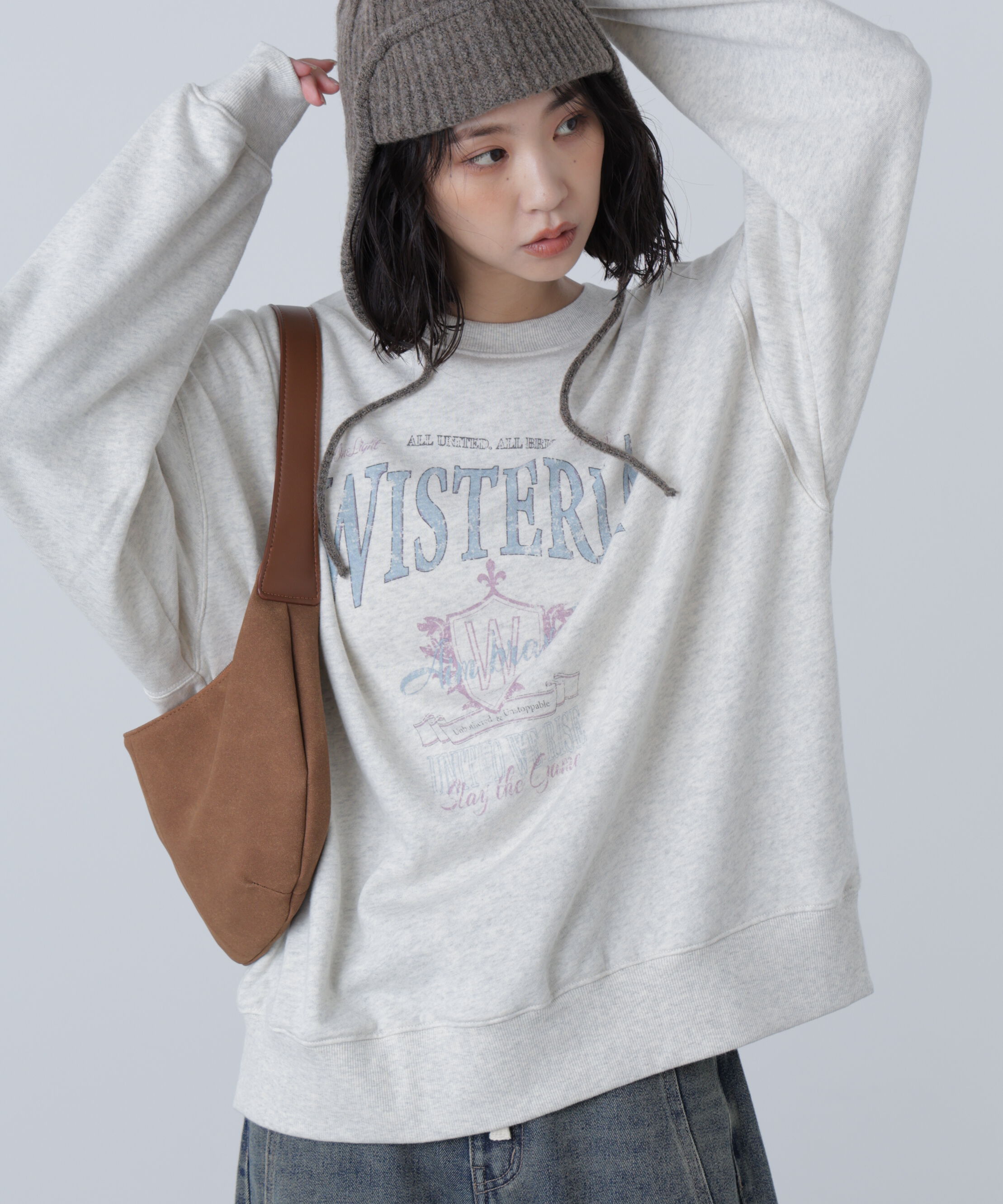  「アソートカレッジロゴビッグスウェット」|Tシャツ・カットソー|