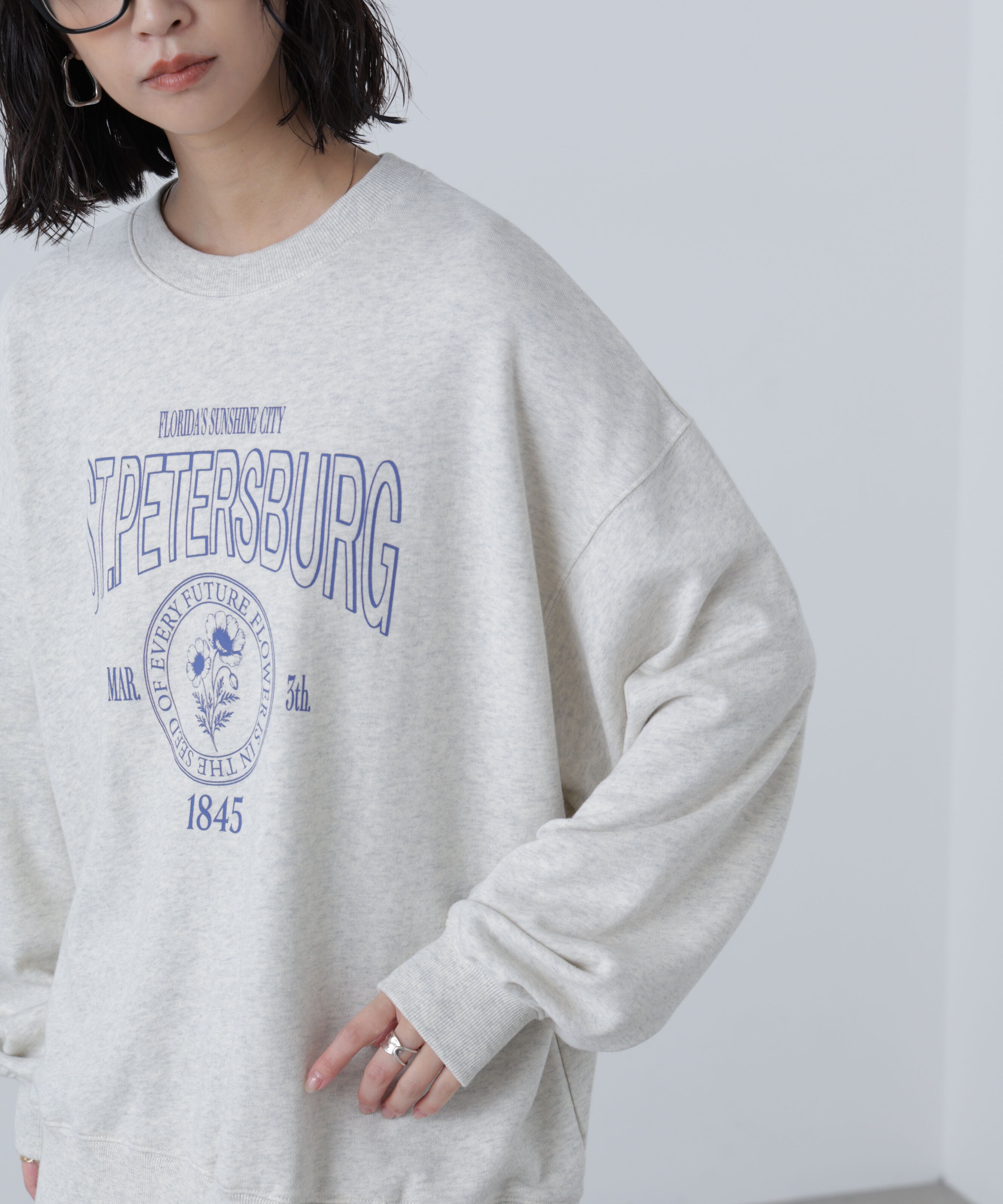  「アソートカレッジロゴビッグスウェット」|Tシャツ・カットソー|